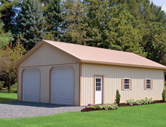 pole building garage, Pole barn