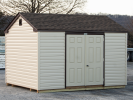 10x12 Peak Storage Shed From Economy Line with Vinyl Siding