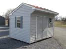 8X12 VINYL COTTAGE AT PINE CREEK STRUCTURES IN YORK, PA.